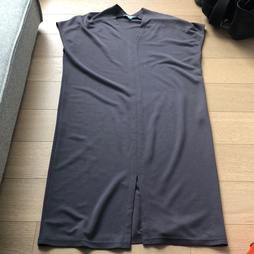 Baby Blue Line tshirt dress